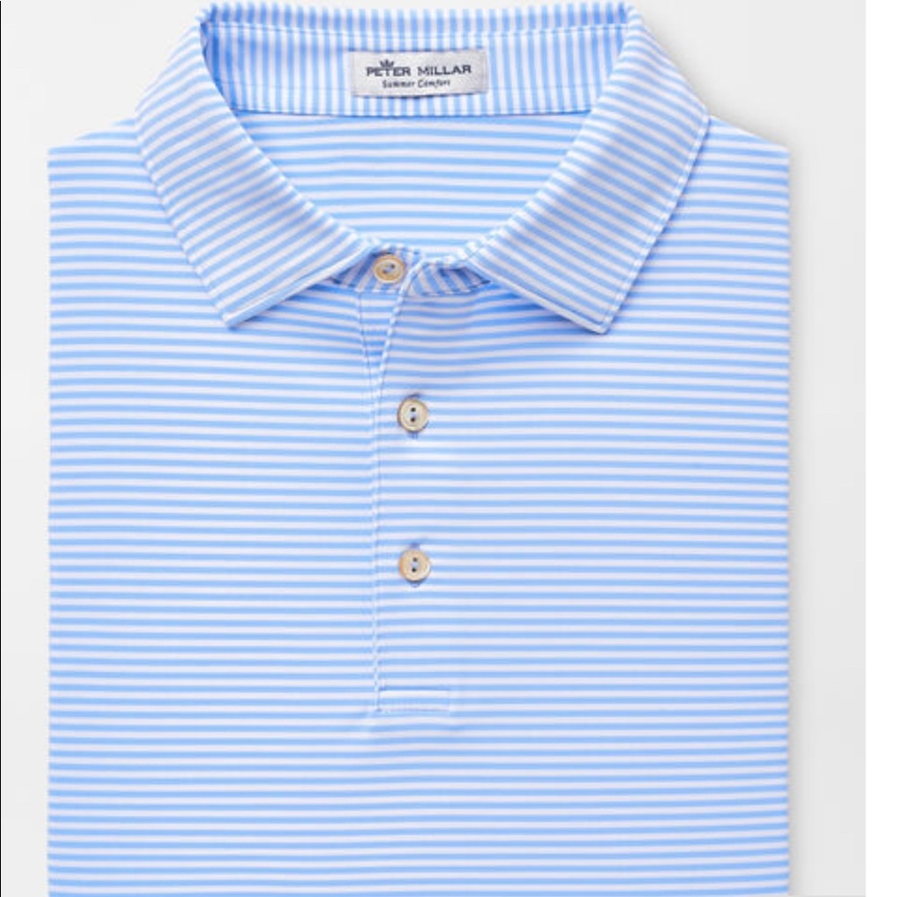 NWT Peter Millar Hales Performance Jersey Polo size L